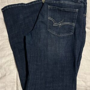 Wrangler Women's Boot Cut Jeans - Deep Blue